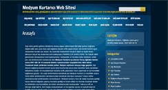 Desktop Screenshot of medyumkurtarici.com